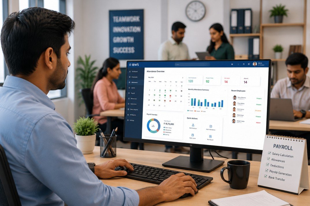 Attendance and salary management software for HR teams