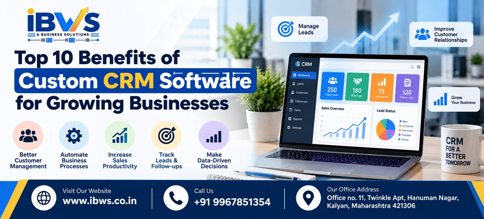 Custom CRM Software in India | IBWS